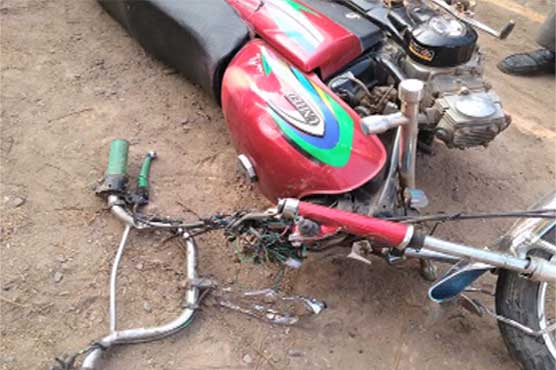 تیز رفتار موٹر  سائیکل کے ٹکر سے ایک بچہ جان بحق