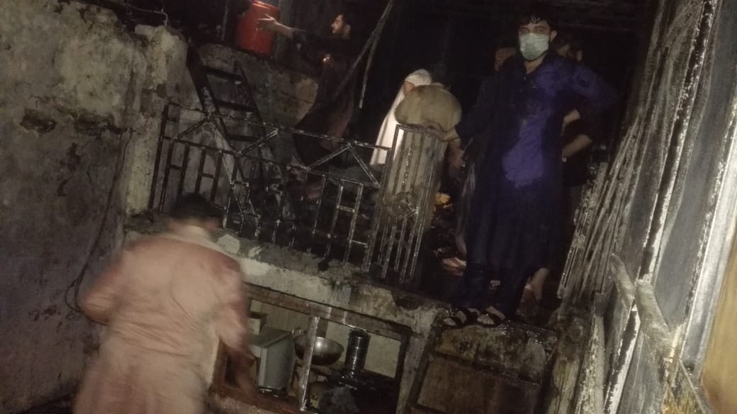 کوئٹہ شہر کے دو مختلف مقامات پر آگ لگنے سے سامان خاکستر