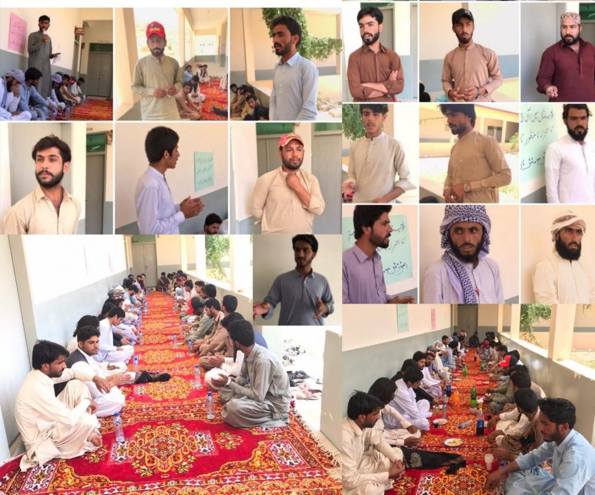 تعلیم کو اپنا اوّلین مقصد سمجھ کر تمام تر حالات کا مقابلہ کرنا ممکن ہوگا ،اسٹوڈنٹس سوسائٹی نال