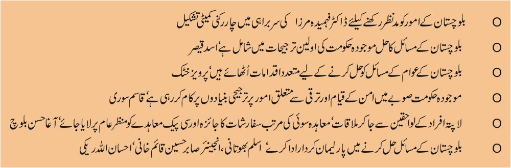 سردار اختر جان مینگل کی جانب سے پیش کی گئی قراردادپر عملدرآمد شروع‘ پارلیمانی کمیٹی کے اہم اجلاس کا انعقاد