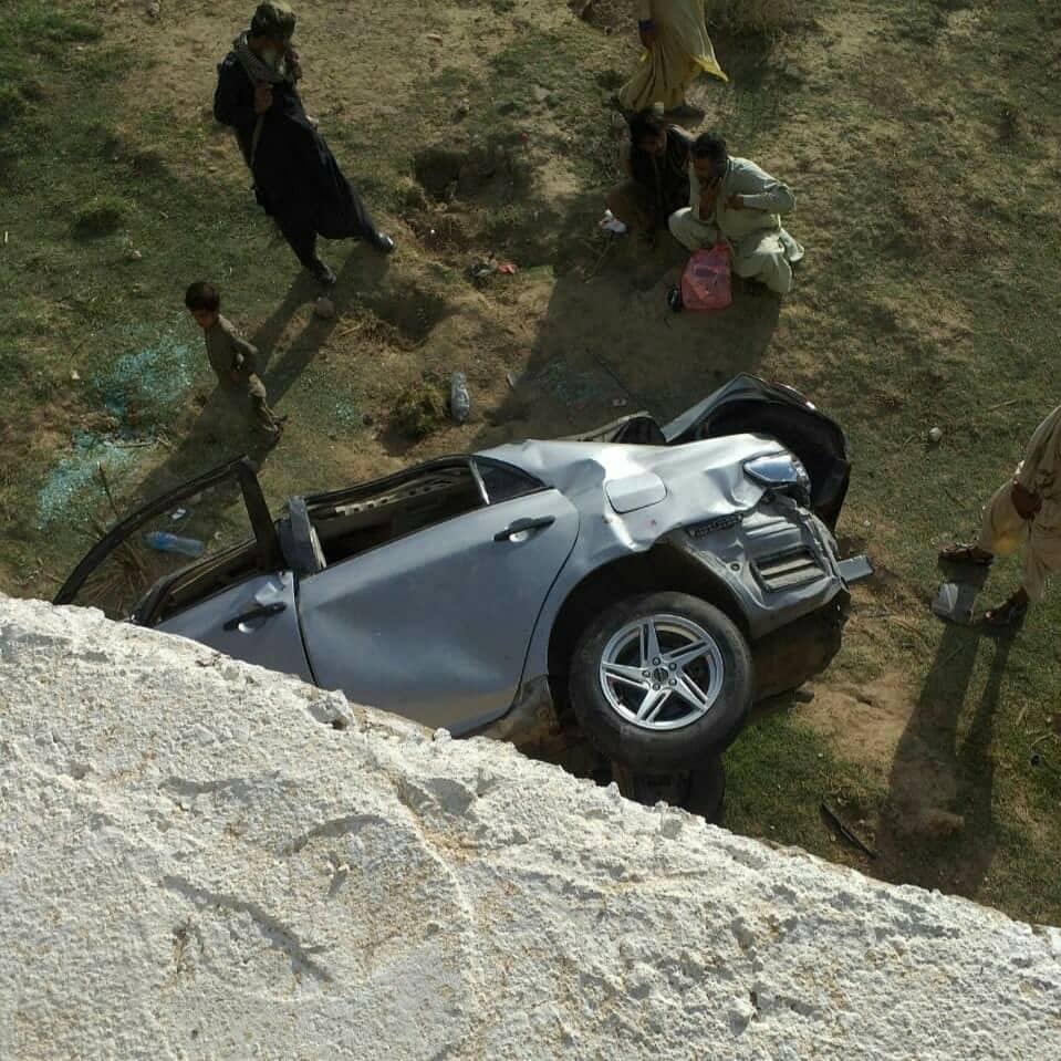خضدار ‘ کوئٹہ کراچی قومی شاہرہ پر ٹریفک حادثہ دوافراد جاں بحق دو زخمی