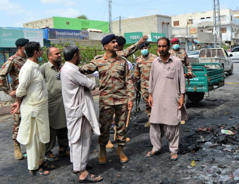 ملک دشمن عناصر بلوچستان کے امن کو خراب کرنے کی کوشش کر رہے ہیں ‘ میجر جنرل سرفراز علی