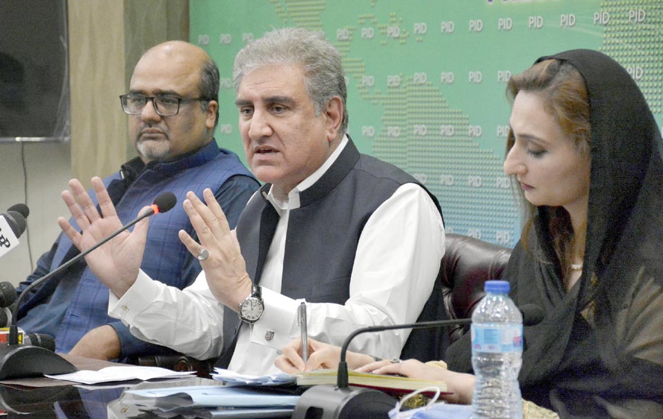 اپوزیشن کے مطالبات مان لئے تو احتساب کا عمل بے کار ہو جائے گا،شاہ محمود قریشی