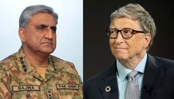 آرمی چیف کو بل گیٹس کا فون