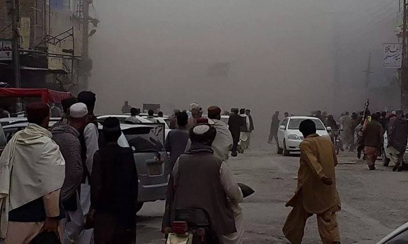 چمن میں دھماکے سے 5 افراد جاں بحق، 12 زخمی