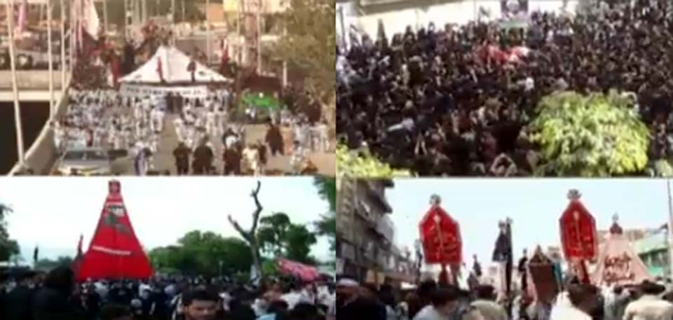 ملک بھر میں یوم عاشور مذہبی عقیدت و احترام سے منایا گیا