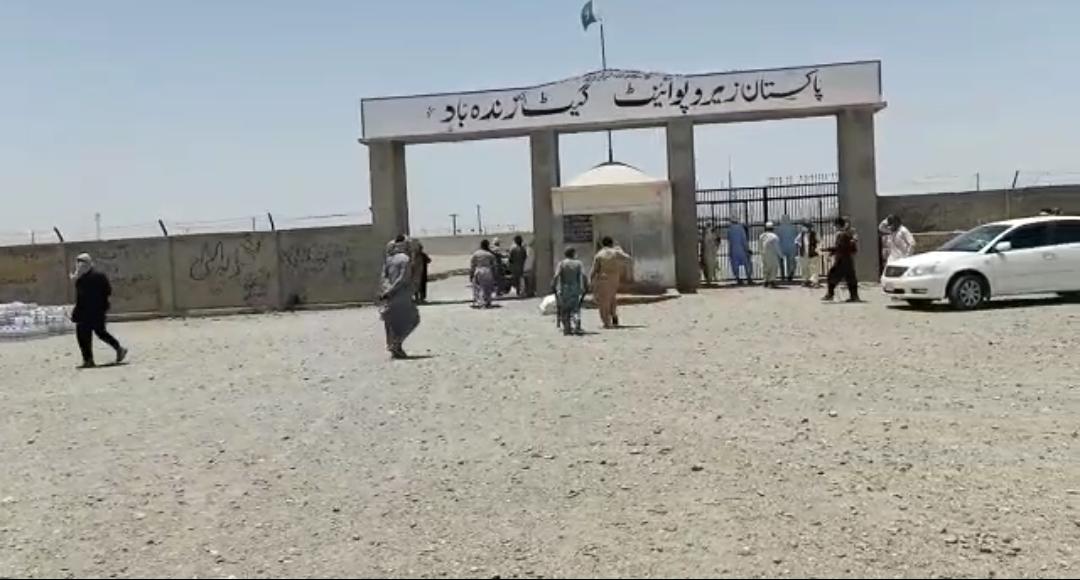 تفتان ،  زیرو پوائنٹ گیٹ کی بندش ،  آر سی ڈی شاہراہ پر احتجاج کیا و دھرنا