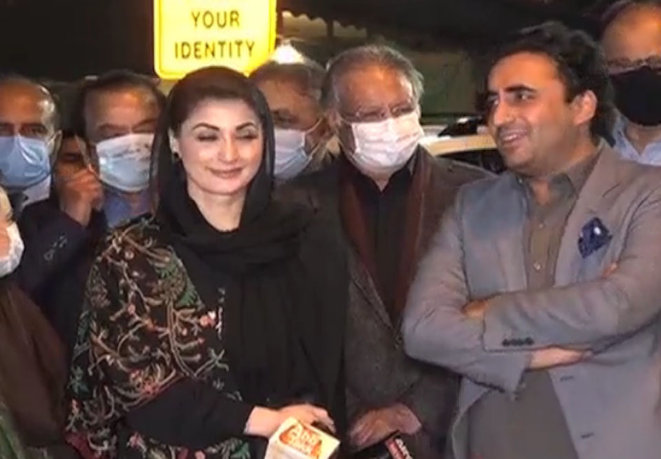 اسٹیبلشمنٹ اور کٹھ پتلی حکومت سے بات چیت کا وقت بہت پہلے گزر چکا ہے ،پی ڈی ایم قیادت