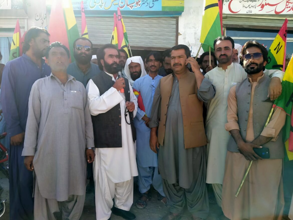 پی ڈی ایم جلسوں کو بزورطاقت روکنا اب حکمرانوں کے بس کی بات نہیں ، میر غلام حسین بلوچ