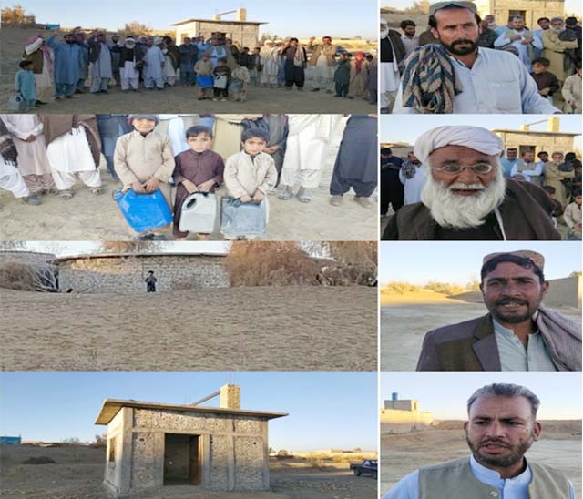 نوشکی کلی صاحبزادہ  آبنوشی ٹیوب ویل ، دو سال گزرنے کے باوجود مکمل نہیں ہوسکا