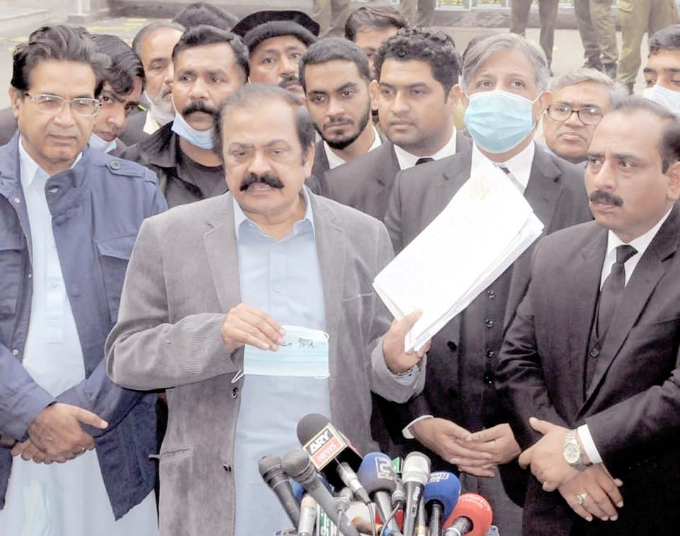 مینار پاکستان کا گراﺅنڈ بھرے گا ،عمران خان سن لیں آپ کو نہیں چھوڑیں گے ‘ رانا ثنا اللہ