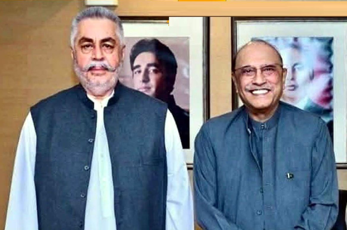 صدرِ آصف زرداری سے نواب جنگیز مری کئ ملاقات ،بلوچستان کی صورتحال پر تبادلہ خیال