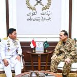 فیلڈ مارشل عاصم منیر سے انڈونیشین نیول چیف کی ملاقات asam