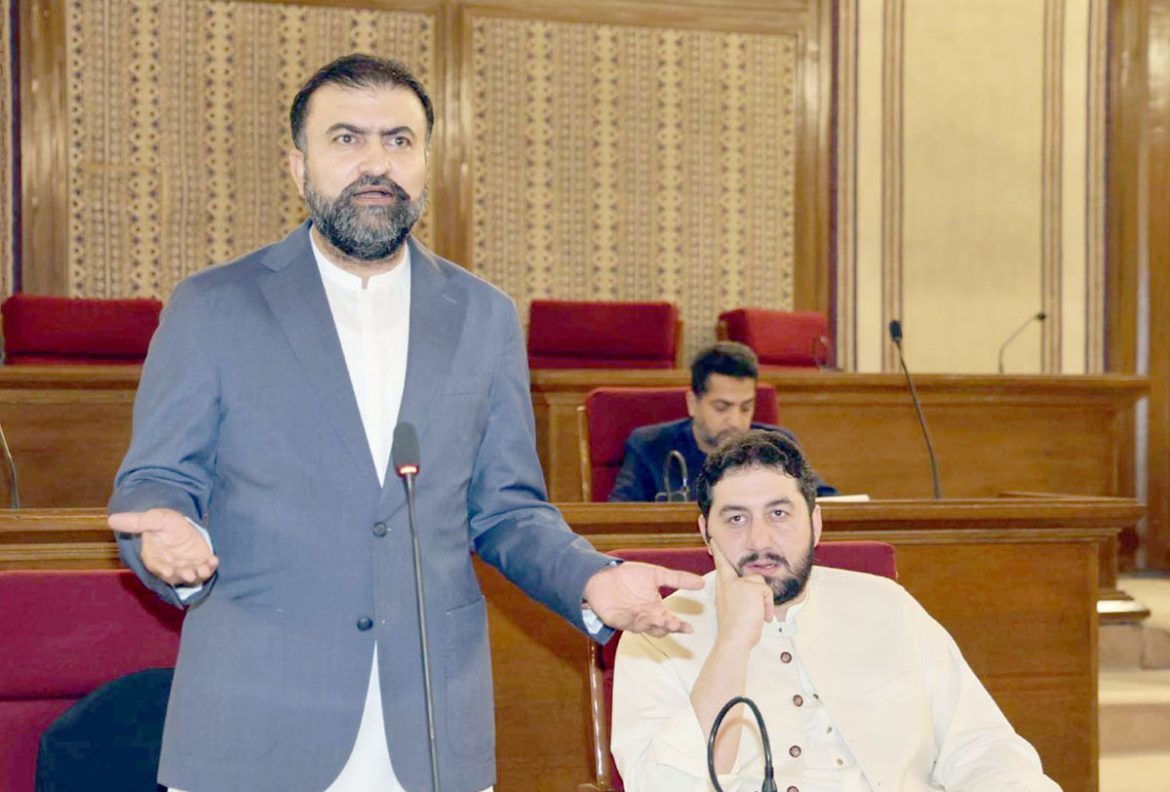 وزیراعلیٰ بلوچستان کا مائنز اینڈ منرلز اور محکمہ جنگلات کے امور پر اپوزیشن کو بریفنگ دینے کا اعلان