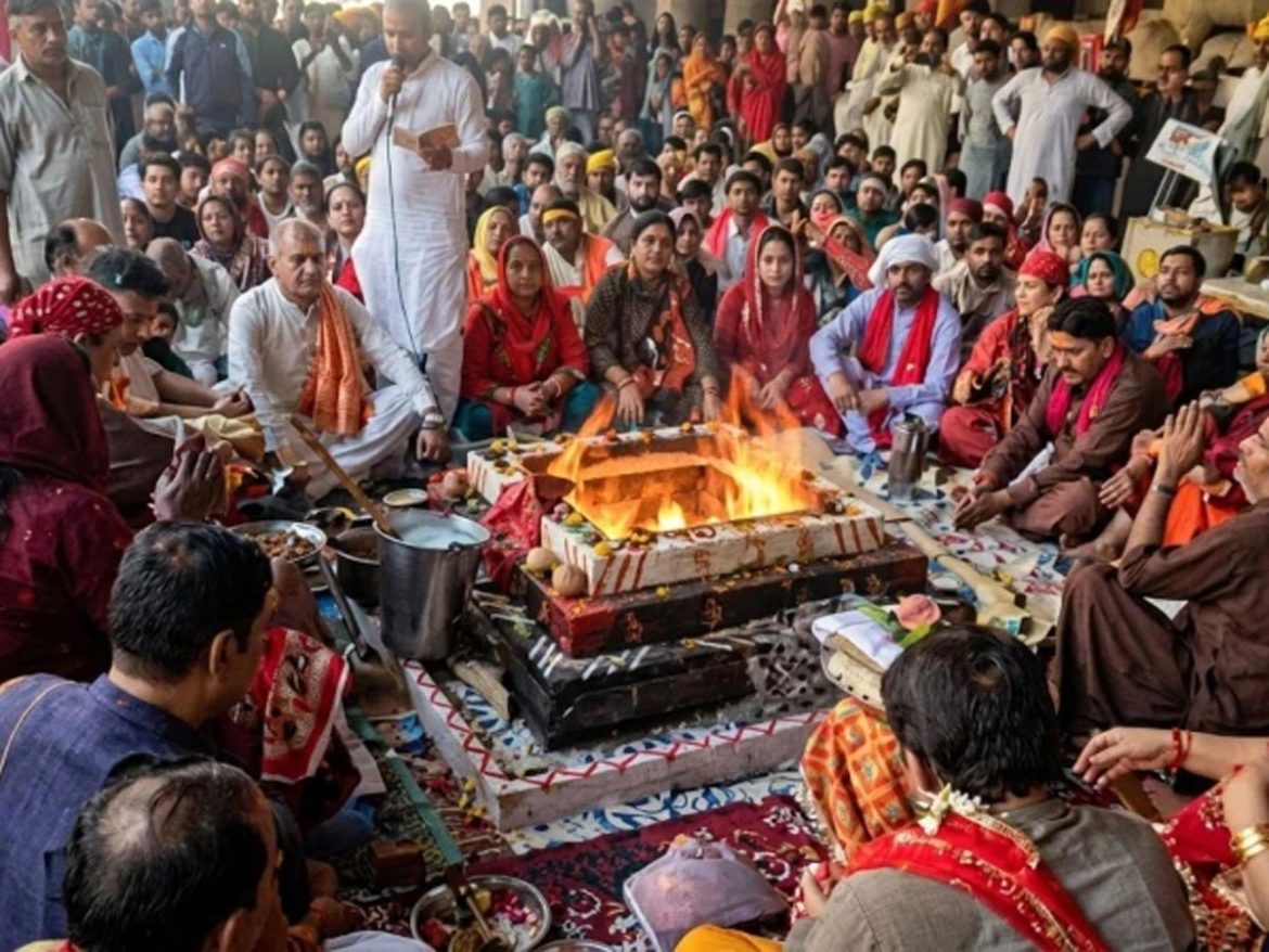 بلوچستان . ہندو برادری کے مذہبی تہوار میں ملک بھر سے یاتریوں کی شرکت