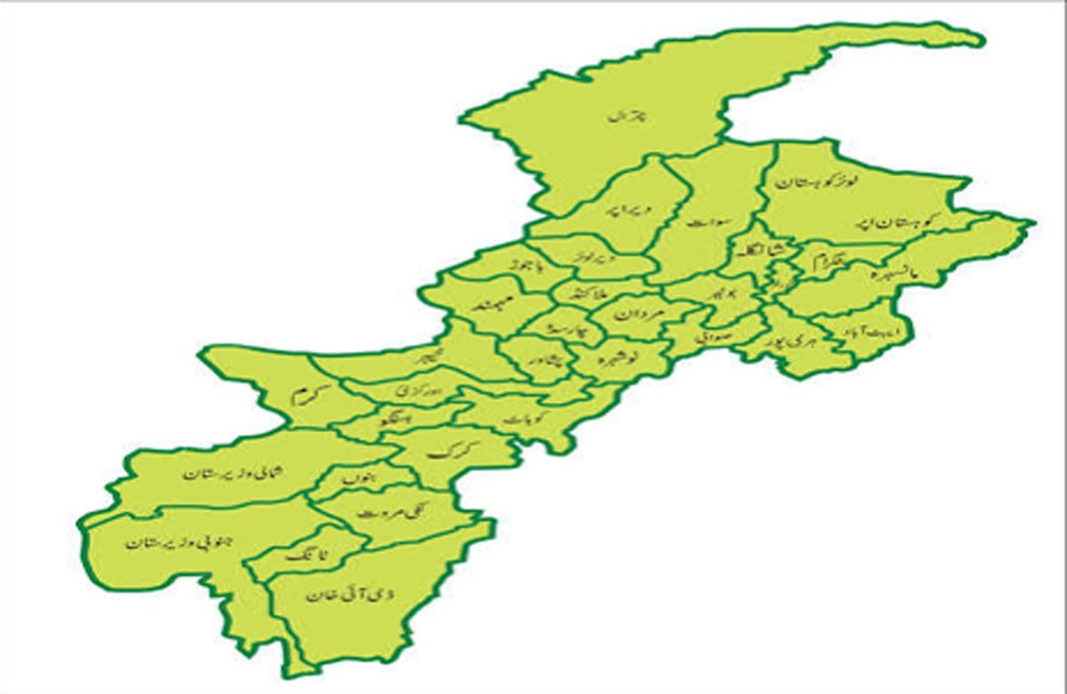 خیبرپختونخوا کے 12 اضلاع وفاق کے کنٹرول میں، ایڈمنسٹریٹر کے اختیارات صوبائی کابینہ کے